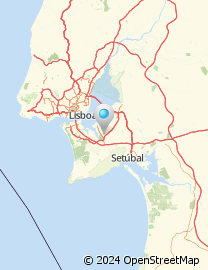 Mapa de Rua Cidade de Setubal