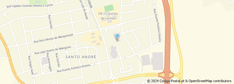 Mapa de Rua Fernando Diniz de Andrade