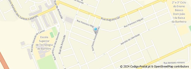 Mapa de Rua Irene Lisboa