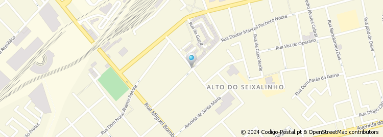 Mapa de Rua José Augusto Pimenta