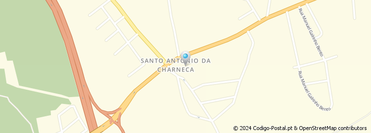 Mapa de Rua Junto à Serração