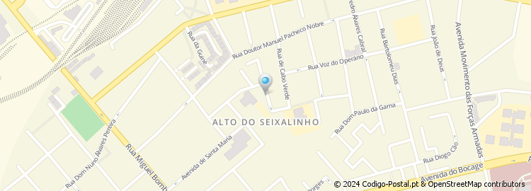 Mapa de Rua São Pedro de Alcântara