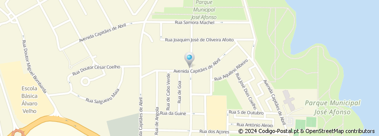 Mapa de Rua Sérgio de Matos Vilarigues
