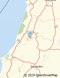 Mapa de Estrada da Mina