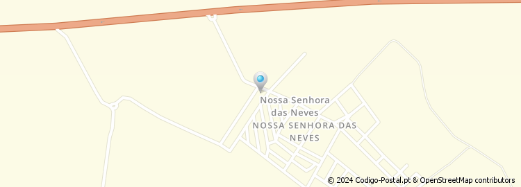Mapa de Estrada Nacional 260