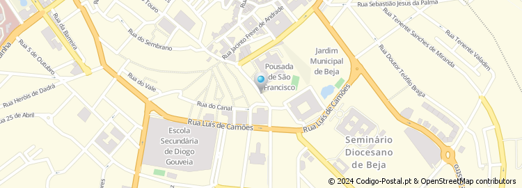 Mapa de Rua de João de Freitas Branco