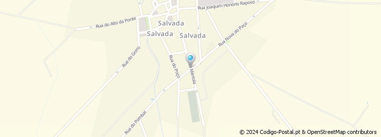 Mapa de Rua de Mértola