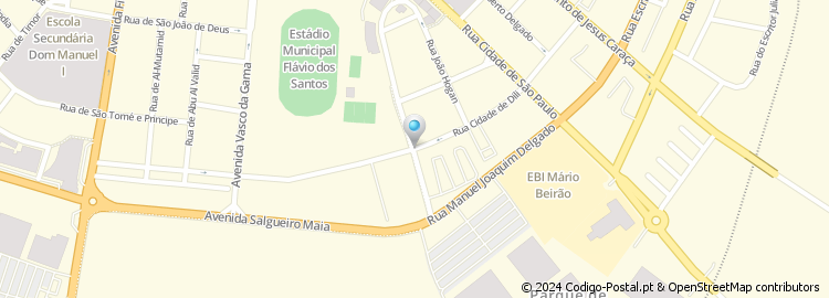 Mapa de Rua Dona Emília