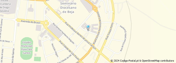Mapa de Rua Doutor António Belard da Fonseca