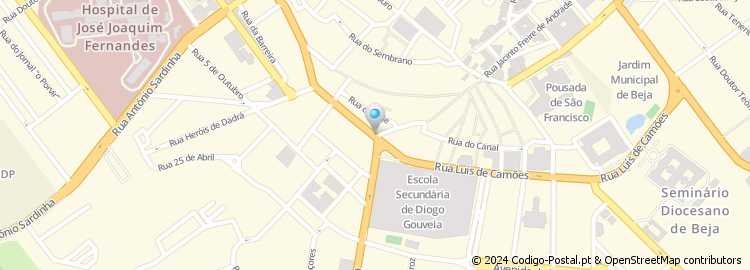 Mapa de Rua Gomes Palma