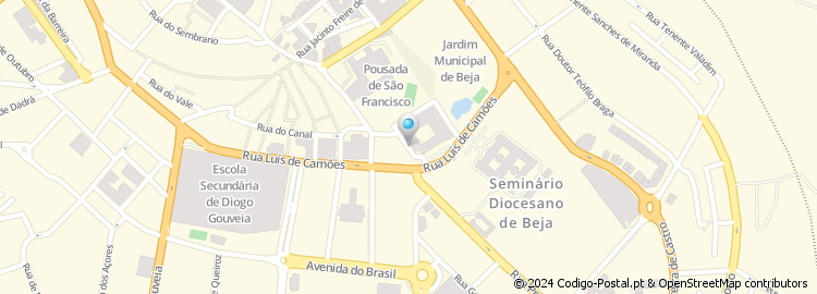 Mapa de Rua José Gomes Alves