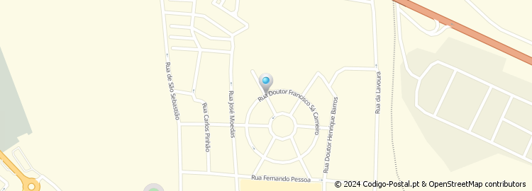 Mapa de Rua Lopes Cardoso