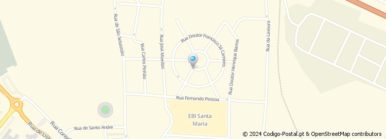 Mapa de Rua Miguel Serrano