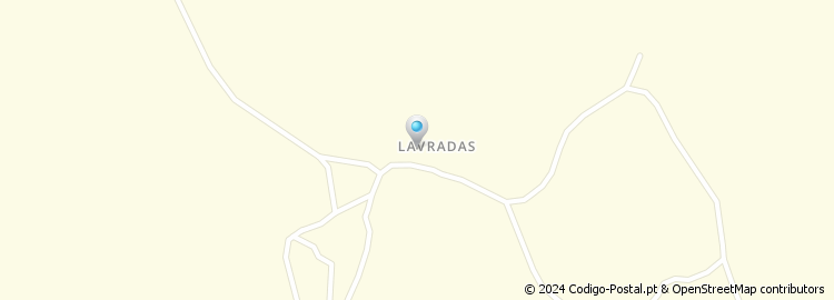 Mapa de Lavradas