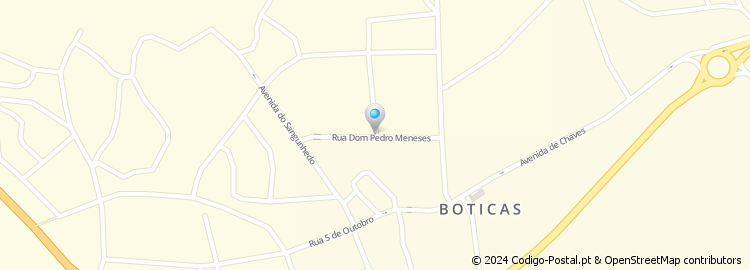 Mapa de Rua Dom Pedro de Meneses