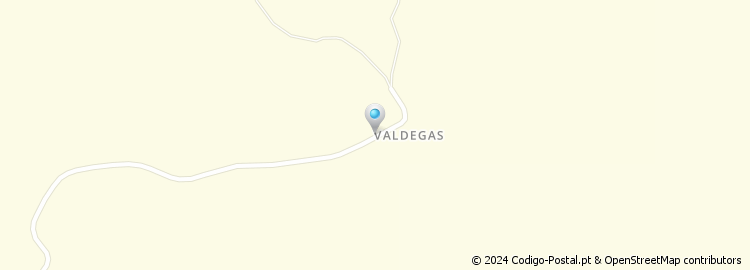 Mapa de Valdegas