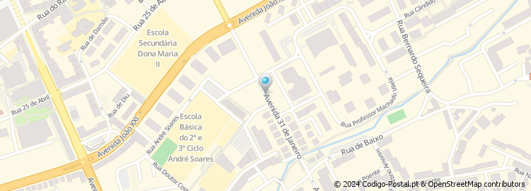 Mapa de Avenida 31 de Janeiro