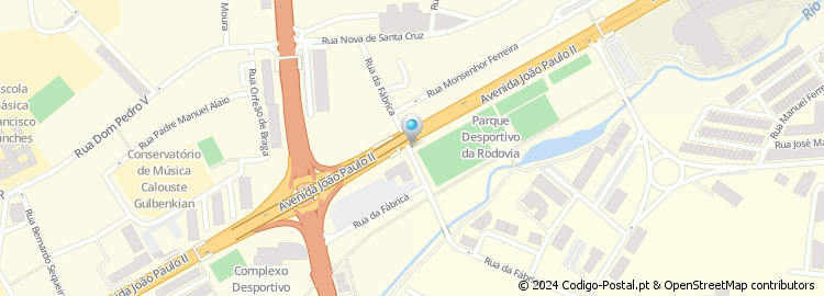 Mapa de Avenida João Paulo II