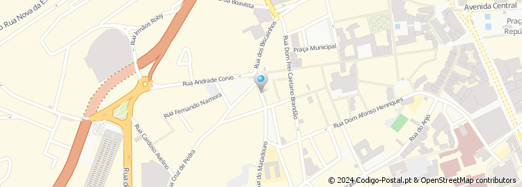 Mapa de Avenida São Miguel-O-Anjo