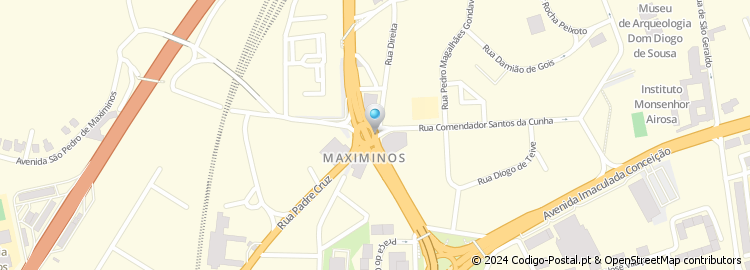 Mapa de Largo de Maximinos