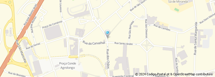 Mapa de Praça Alexandre Herculano