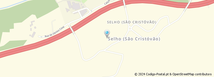 Mapa de Rua da Senra