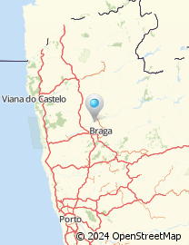 Mapa de Rua Professor António José Ribeiro