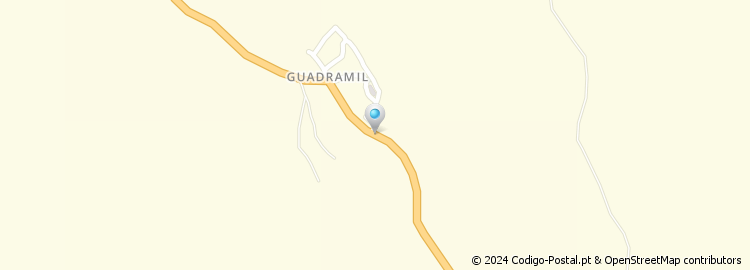 Mapa de Guadramil