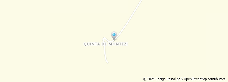 Mapa de Quinta Montezinho