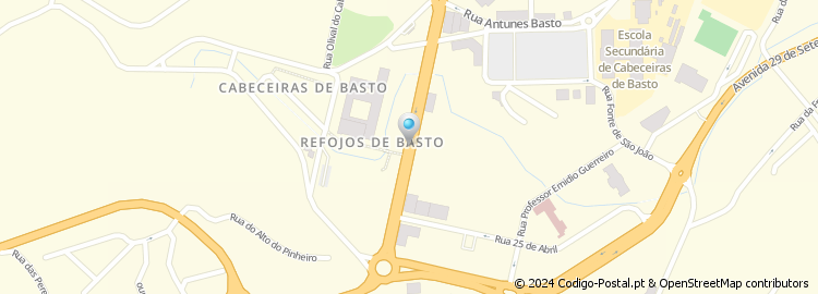 Mapa de Rua do Carril