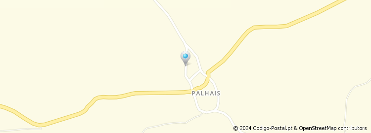 Mapa de Palhais