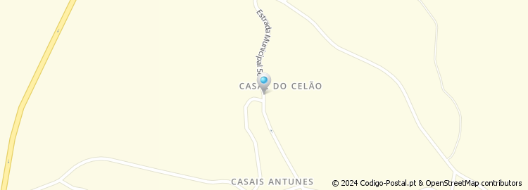 Mapa de Casal Celão