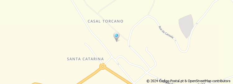 Mapa de Casal Torcano