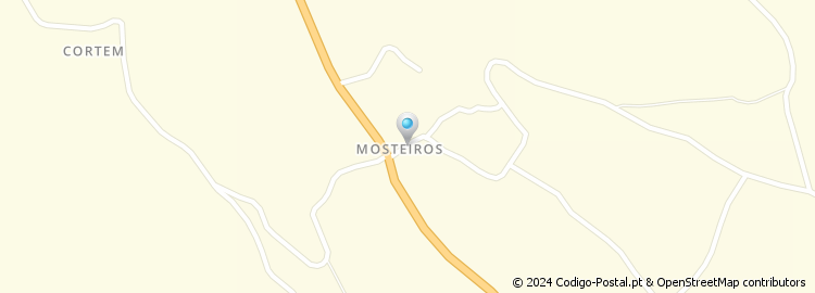 Mapa de Mosteiros