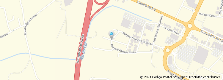 Mapa de Rua António Sousa Liso