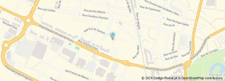 Mapa de Rua Doutor Leonel Cardoso