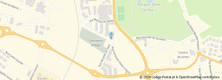 Mapa de Rua Fernando Ponte e Sousa