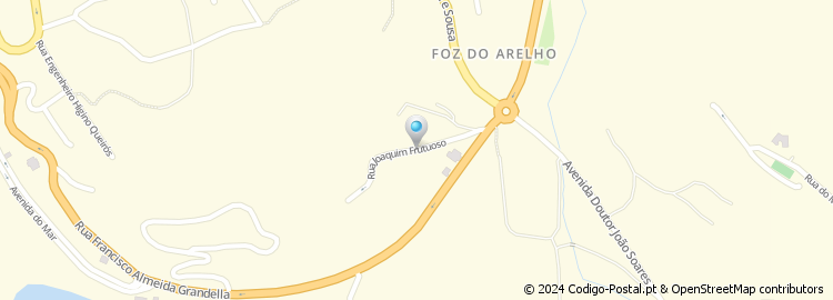 Mapa de Rua Joaquim Frutuoso