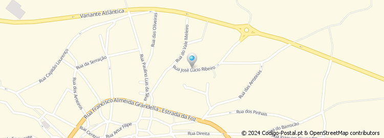 Mapa de Rua José Lucio Ribeiro