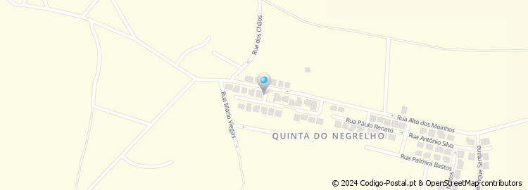 Mapa de Rua Laura Alves