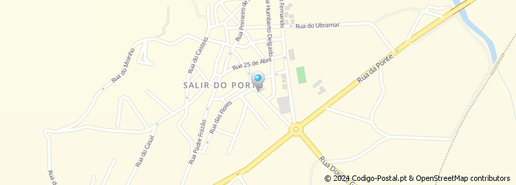 Mapa de Rua Padre António Emilio