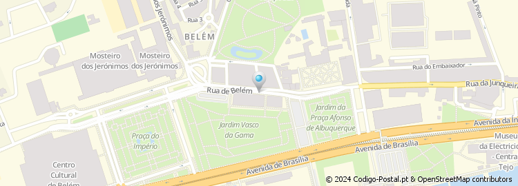 Mapa de Rua Belém