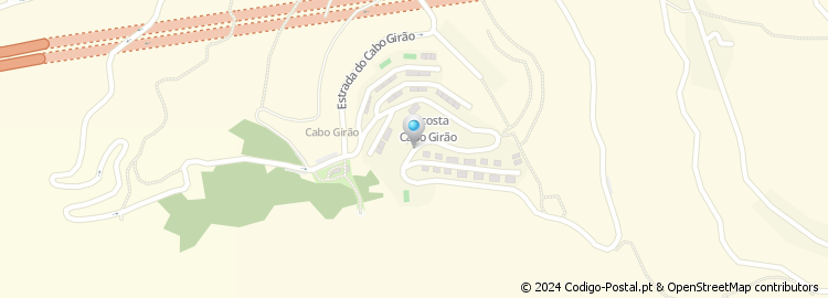 Mapa de Estrada Cabo Girão