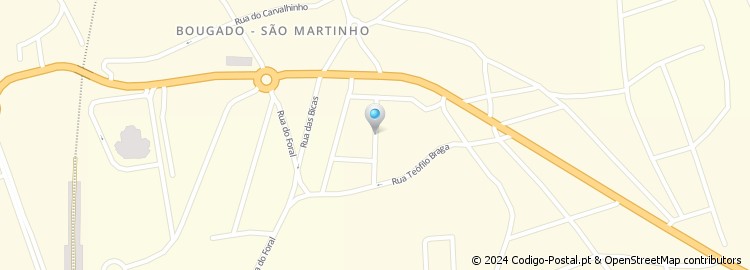 Mapa de Estrada Ribeira Garcia