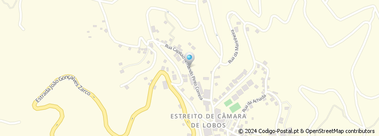 Mapa de Rua Capitão Armando Pinto Correia
