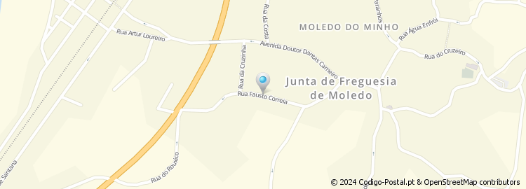 Mapa de Rua Doutor Fausto Elias Correia