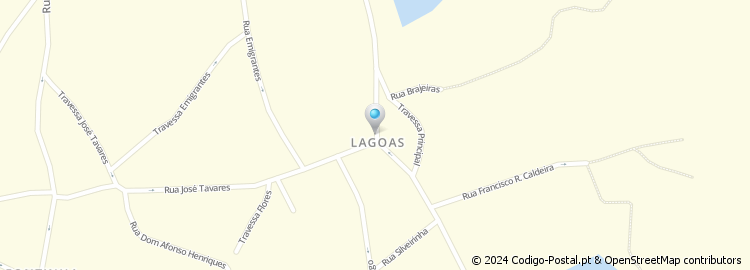 Mapa de Lagoas
