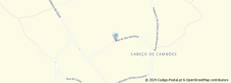 Mapa de Rua Doutor Lino Cardoso