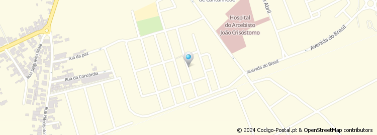 Mapa de Rua Doutor Silva Pereira