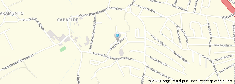 Mapa de Rua António Francisco